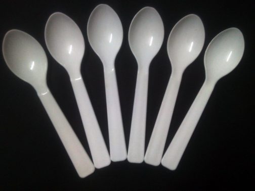 9colors Unbreakable White Plastic Spoon Set Set of 6 Microwave Safe 504x378 - Unbreakable White Plastic Spoon Set - Set of 6 (Microwave Safe )