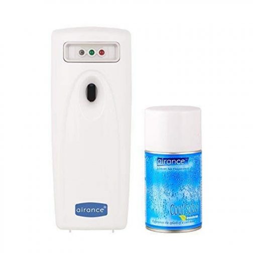 Airance Aluminium Automatic Room Freshner Electronic Spray Machine A3 with Refill Cool Splash 250 ml Standard SizeBlue 504x504 - Airance Aluminium Automatic Room Freshner Electronic Spray-Machine A3 with Refill Cool Splash, 250 ml Standard Size(Blue)