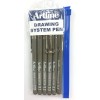 Artline Drawing System Pen Assorted 100x100 - Luxor White Board Marker Pens, Black