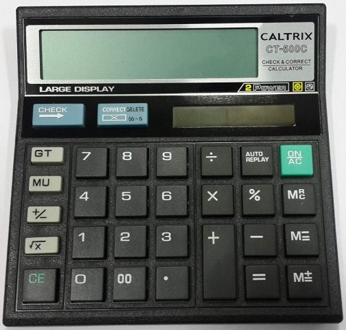 Caltrix CT 500C Basic Calculator 504x480 - Caltrix CT-500C Basic Calculator