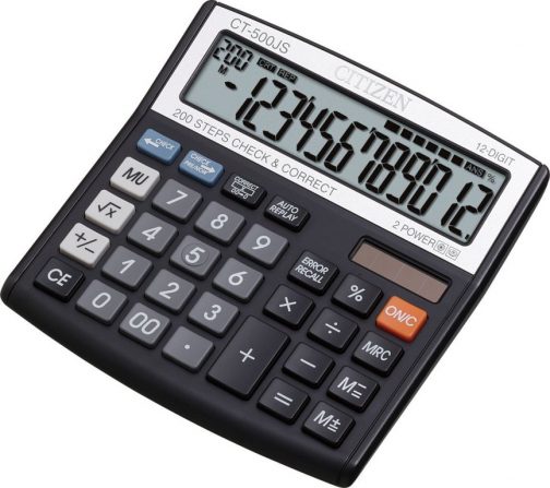 Citizen Desktop CT 500JS Calculator 504x447 - Citizen Desktop CT 500JS Calculator