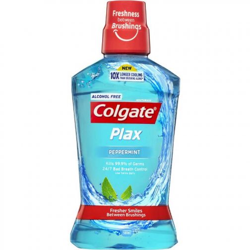 Colgate Plax Cool Mint Mouthwash Triple Pack 504x504 - Clogate Mouth wash