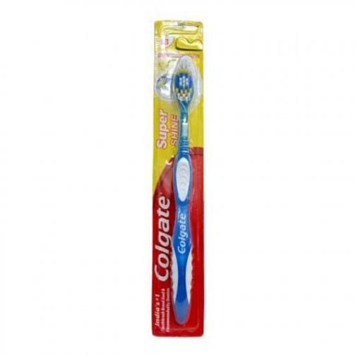 Colgate Super Shine Toothbrush Medium 504x504 - Clogate brush