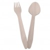 ColorMyles Disposable Party Wooden Spoon Fork for Functions Parties Wedding Birthdays 100x100 - container sets