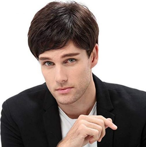 Fully Synthetic Hair Wig Full Head For Boys And Men Black Pack Of 1 M3 504x508 - Confidence Synthetic Full Head Wig For Mens