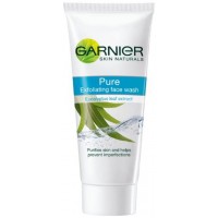 Garnier Skin Naturals Pure Exfoliating Face Wash, 100g