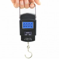 Generic Digital Heavy Duty Portable Hook Type with Temp Weighing Scale, 50 Kg,Multicolor