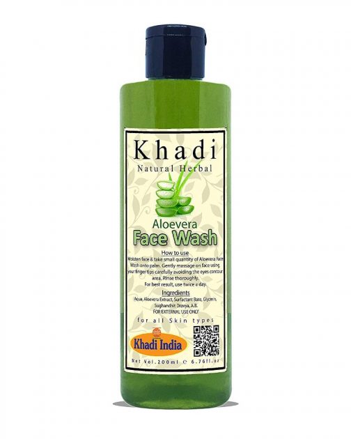 Khadi Natural Herbal Aloe vera Multipurpose Face Wash For Radiant Glowing And Healthy Skin 200ml 504x630 - Khadi Natural Herbal Aloe vera Multipurpose Face Wash For Radiant Glowing And Healthy Skin 200ml