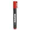 Kores Permanent Marker Red 100x100 - Sharpie Oil-Based Paint Marker, Medium Point, Single, White