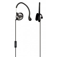 Koss KSC22I Ultra Lightweight Sport Ear-Clip Headphones, Black Silver