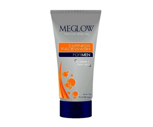 Meglow Intensive Whitening Fairness Facewash for Men70gm 504x420 - Meglow Intensive Whitening Fairness Facewash for Men(70gm)
