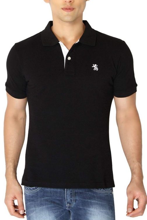 Mens Luxury Polo Tshirts Black 1 504x756 - Men's Luxury Polo Tshirts- Black