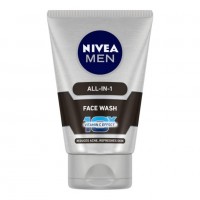 NIVEA MEN Face Wash, All-in-One, 100ml