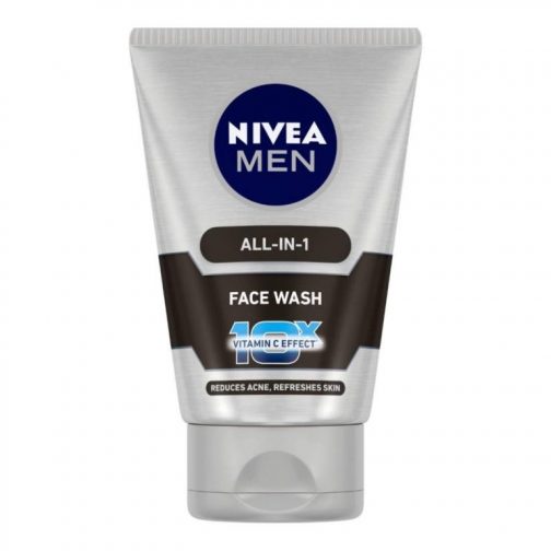 NIVEA MEN Face Wash All in One 100ml 504x504 - NIVEA MEN Face Wash, All-in-One, 100ml