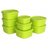 Princeware Plastic Storage Container Set 100x100 - Disposable Party Wooden Spoon & Fork