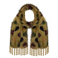 Raaya Winter Accessories For Girls And Women, Soft Fur Neck Muffler, Stole, Scarfs, Multi colour,