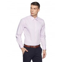 Raymond Men’s Solid Regular Fit Cotton Formal Shirt
