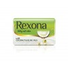 Rexona Silky Soft Skin Soap Bar 150gm 100x100 - Medimix Ayurvedic Soap with 18 Herbs - 75 g - Pack of 6