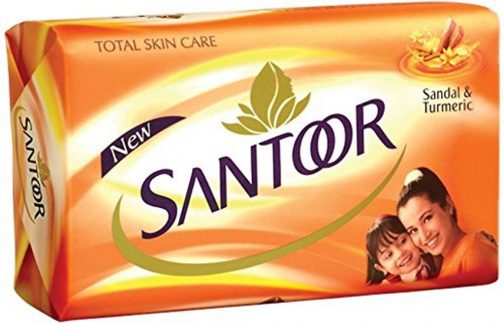 Santoor Sandal and Turmeric Soap 150g 504x323 - Santoor Sandal and Turmeric Soap, 150g