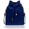 Sling Bag for Kleio Stylish Solid Color Bucket Sling Bag for Women 100x100 - Kleio Polka Dots Canvas Slingbag For Girls