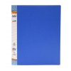 Solo RB 402 Ring Binder 2 D Ring A4 Blue 100x100 - Relax Sliding Plastic Bar File Folder for A4 Paper Display (Multicolour)