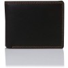 Teakwood Black Mens Wallet 100x100 - Tommy Hilfiger Men's Chocolate Leather Jerome Double Billfold Walllet