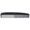 Vega Extra Wide and Fine Teeth Graduated Dressing Comb Black 100x100 - Vega Round Brush with Clip